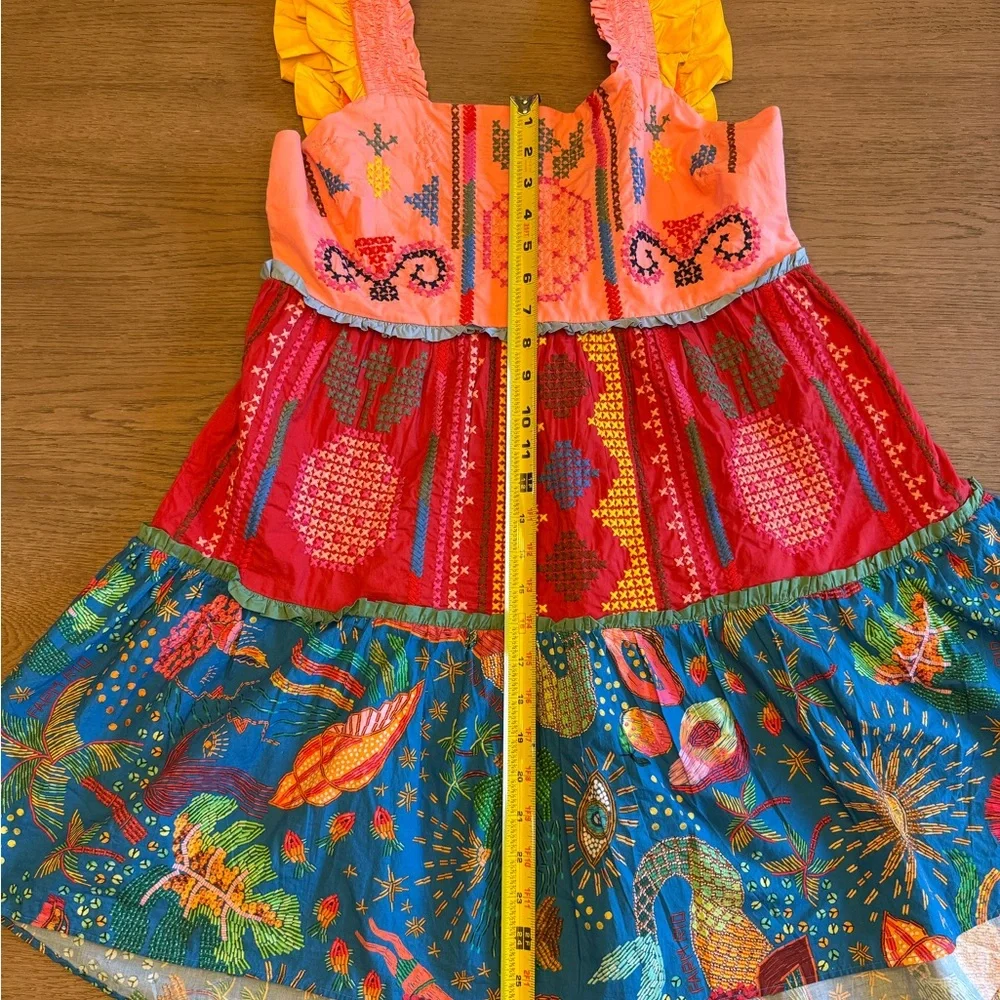 FARM Rio Colorblocked Mini Dress Size medium - Picture 6 of 13